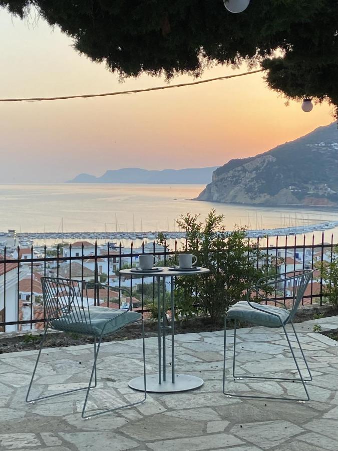 Villa Icelle Skopelos Town Sea View Swimming Pool Eksteriør bilde