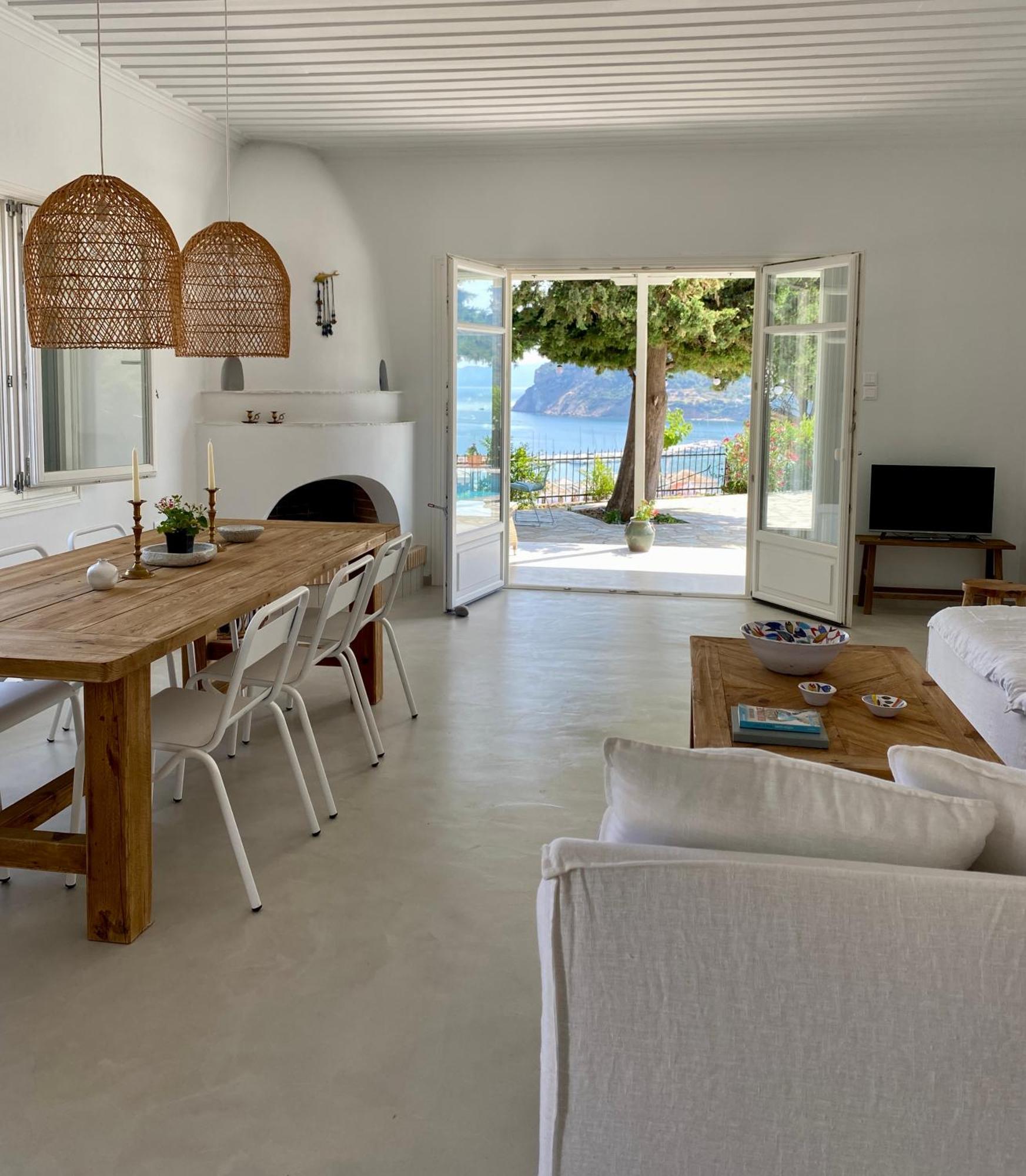 Villa Icelle Skopelos Town Sea View Swimming Pool Eksteriør bilde